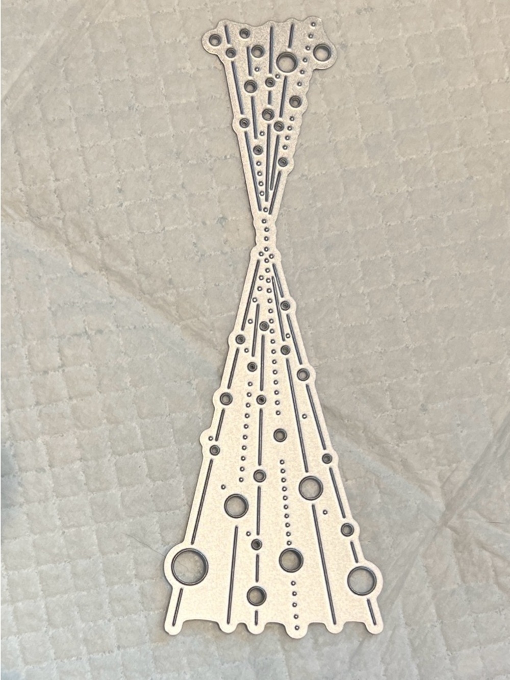 Metal Cascading Circle Die Cut